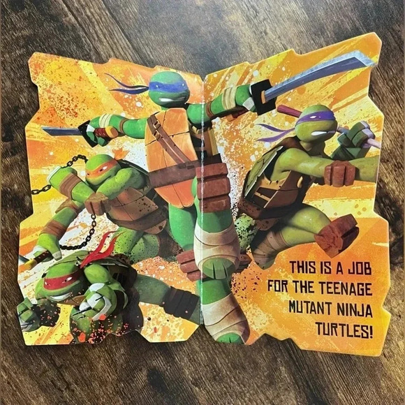 Nickelodeon | Teenage Mutant Ninja Turtles, Enter Shredder book - Picture 9 of 9